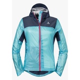 Schöffel Damen Flow Trail Jacke (Größe XL, tuerkis)