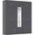 Rauch Wäscheschrank GAMMA 226 x 248 x 54 cm Grau