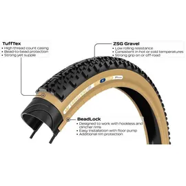 panaracer Gravelking X1 700 x 40 Zoll Faltreifen