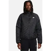 NIKE Sportswear Windrunner Therma-FIT wasserabweisende Steppjacke Herren 010 - black/black/sail XXL
