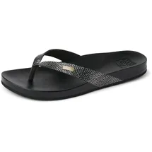 REEF Cushion Court Flipflop, Black Sassy, 38.5 EU