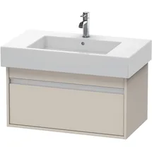 Duravit Waschtischunterschrank 1 Auszug 80 x 41 x 45,5 cm Taupe Matt