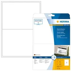 40 HERMA Namensetiketten 4519 weiß 199,6 x 143,5 mm
