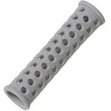 Comair Flachwellwickler konisch lang 10er Beutel, 15mm, grau