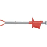 SCHUTZINGER Schützinger SKPS 7630 Ni / RT Sicherheits-Klemmprüfspitze Buchse 4 mm rot