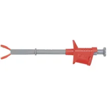 SCHUTZINGER Schützinger SKPS 7630 Ni / RT Sicherheits-Klemmprüfspitze Buchse 4 mm rot