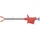 SCHUTZINGER Schützinger SKPS 7630 Ni / RT Sicherheits-Klemmprüfspitze Buchse 4 mm rot