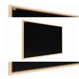 ALLboards Kreidetafel 80 x 50 cm Schwarz