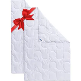 Beco BeCoBeCo 2 für 1 Microfaser Bettdecke mit GRATIS Sommerbettdecke in der bestellten Größe135 x 200 cmnormal