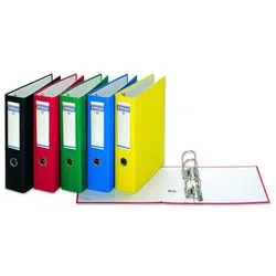 Donau Elektronik Biella 3972001-11, A4, Polypropylen (PP), Gelb, 75 mm, 1 Stück(