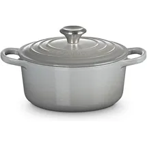 Le Creuset Signature Bräter 18 cm rund perlgrau