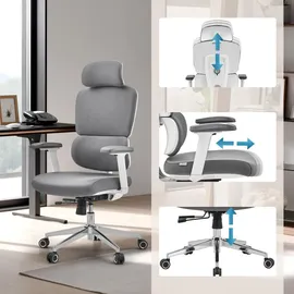 HJH Office Ergomy WF 2 Stoff Grau