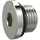 Riegler Verschlussschraube, Innensechskant 8 mm, G 3/8, NBR O-Ring, MSN