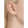 Swarovski Creolen DEXTERA INTERLINKED gelbgold 5668818