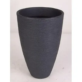 Jelenia Plast Rillen 28 x 28 x 43 cm Grau