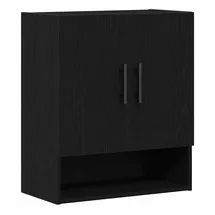 vidaXL Wandschrank 60 x 31 x 70 cm Schwarz