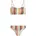 Bandeau-Bikini Damen Pink 36