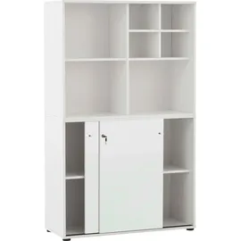 Schildmeyer Serie 400 Aktenschrank 100,1 x 41,0 x 167,2 cm weiß