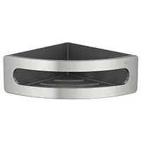 Keuco Elegance Eckschwammkorb 11657, 11657210001 Einsatz anthrazit, Edelstahl-finish