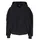 URBAN CLASSICS Ladies Oversized Sherpa Zip Hoody - schwarz,