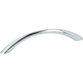 METAL STYLE Möbelgriff Schubladengriff Küchengriff Griff Lochabstand 96mm Verchromt