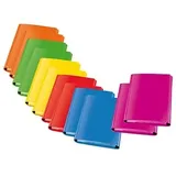 Veloflex 12 VELOFLEX Sammelmappen VELOCOLOR 32,0 cm 2x gelb, 2x rot, 2x grün, 2x blau, 2x pink, 2x orange
