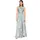 Vera Mont Abendkleid Blumenprint Silber 34