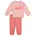 Unisex Baby MINICATS ESS Crew Set FL INF Gestrickte Anzüge Pink Fruit 74