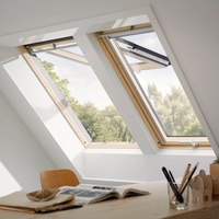 VELUX Dachfenster GPL 3066 Klapp-Schwingfenster Holz/Kiefer ENERGIE PLUS Fenster, 66x118 cm (FK06)
