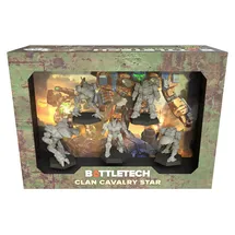 Catalyst Game Labs BattleTech | Miniatures | Clan Cavalry Star | Expansion | Miniature Game | Catalyst Game Labs | Ages 14+ | Spiel auf Englisch