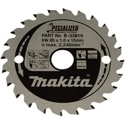 Makita SPECIALIZED Sägebl. 165x20x44Z