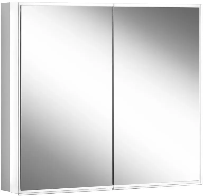 Schneider Spiegelschrank PREMIUM Line Superior TW 60/2/TW/L, silbereloxiert, 181.063.02.50 181.063.02.50