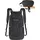 Normani Hüftgürtel Bauchtasche mit Rucksackfunktion onesize Schwarz