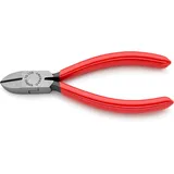 Knipex Seitenschneider mit Kunststoff überzogen schwarz atramentiert 125 mm 70 01 125 EAN