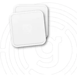 gelmags Untersetzer 9 x 9 cm PVC weiß