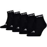 Head Unisex 5er Pack - ELEMENTS ALL SPORTS QUARETER 5P ECOM, schwarz 43-46