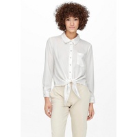 Only Damen Onllecey Knot Dnm Shirt Noos Bluse, Cloud