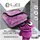 Liquid Elements Liquid Elements Purple Monster Mikrofaser Tuch1800 GSM polieren Mikrofasertuch (Mikrofaser, 40x40 cm, 1-tlg., Saugstark)