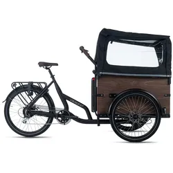 Adore Adore Cargo E-Bike Urban Deluxe schwarz