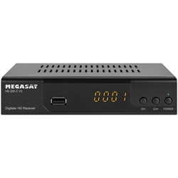 Megasat HD 200 C (V2) HDTV-Kabelreceiver schwarz SAT-Receiver schwarz