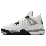 Jordan Air Jordan 4 Retro White Cement' - Weiss/Grau - 7Y