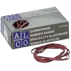 ALCO Gummiband Naturkautschuk 4x130mm rot 1000g
