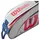 Wilson Junior 3 Tennistasche - Grey Eqt / New Red - One Size