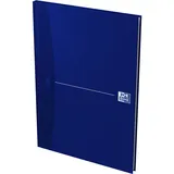 Oxford Notizbuch Office Book DIN A4 liniert, blau Hardcover 192 Seiten, 1 St.