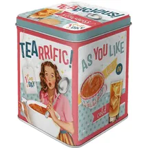 Nostalgic Art Nostalgic-Art Teedose Tealicious & Tearrific
