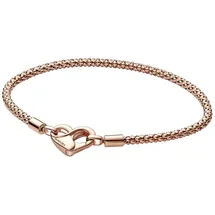 Pandora Moments Studded Chain Armband Roségoldfarben 582731C00 Größe 20 cm