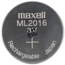 Maxell ML2016 Li-ion Knopfzelle Li-Mn 3V 25mAh wiederaufladbare Knopfzelle
