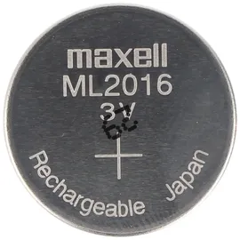 Maxell ML2016 Li-ion Knopfzelle Li-Mn 3V 25mAh wiederaufladbare Knopfzelle