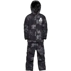 ONESKEE Kinder Anzug Overall MINI, Schwarz, 134