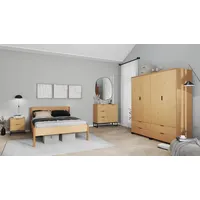 Interlink Inter Link Doppelbett Vivo 140x200 cm – Oak